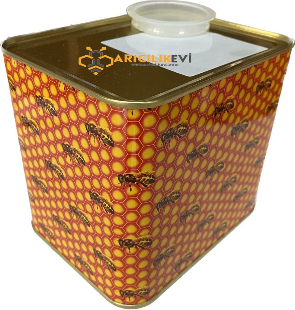 3 Kg’lık Süzme Bal Tenekesi