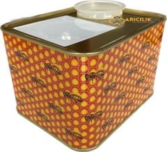 2 Kg’lık Süzme Bal Tenekesi