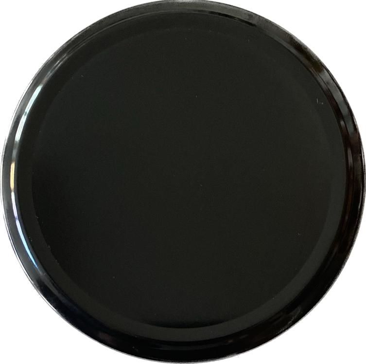 Siyah Kavanoz Kapağı - 82mm