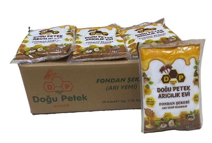 100 kg Doğu Petek Fondan Şeker (Arı Yemi)