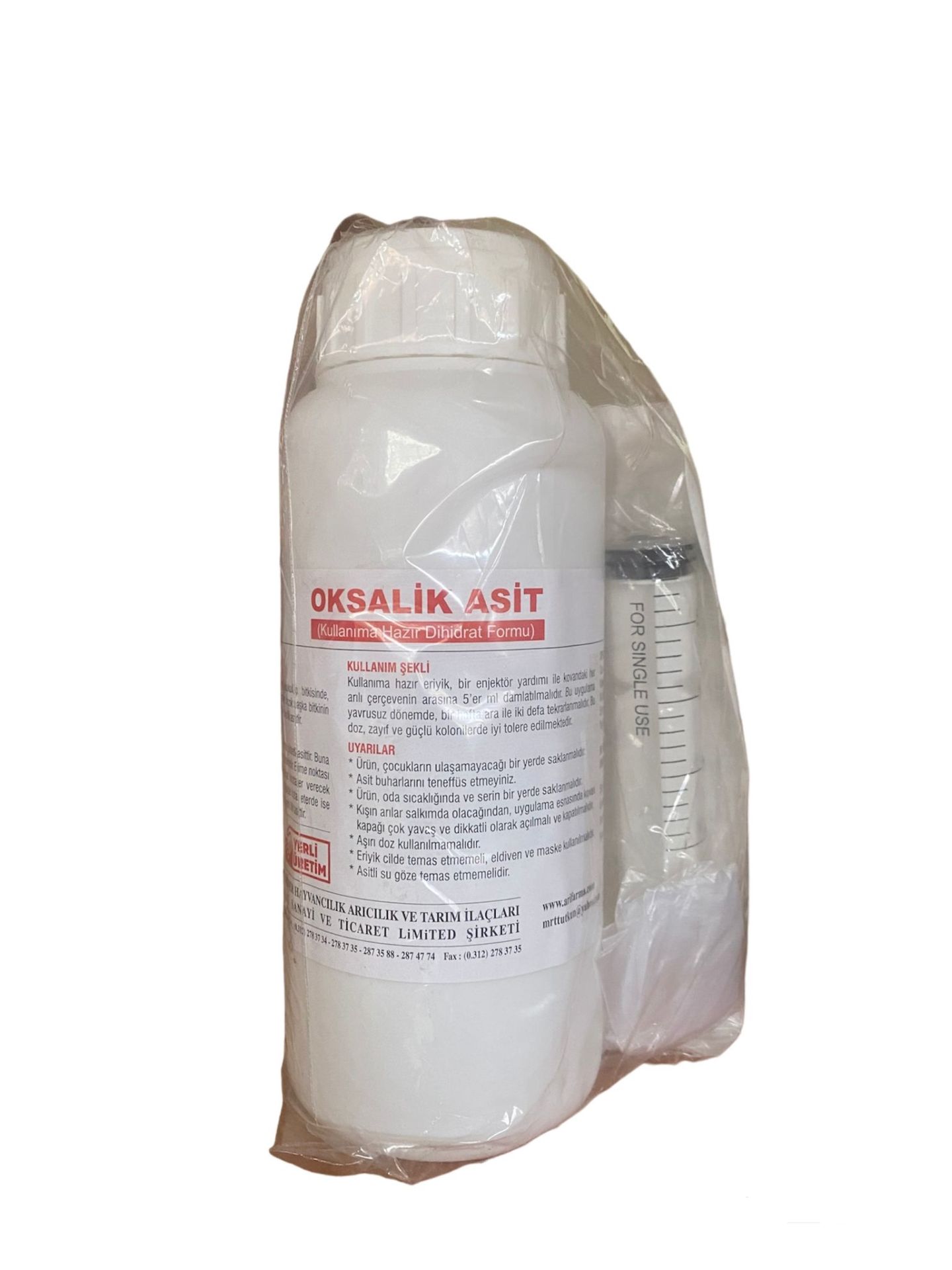 Kullanıma Hazır Sulandırılmış Oksalik Asit - 500ml